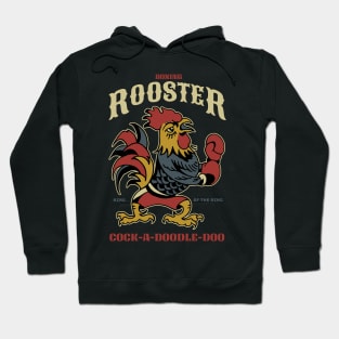 Vintage Rooster The Fighter Hoodie